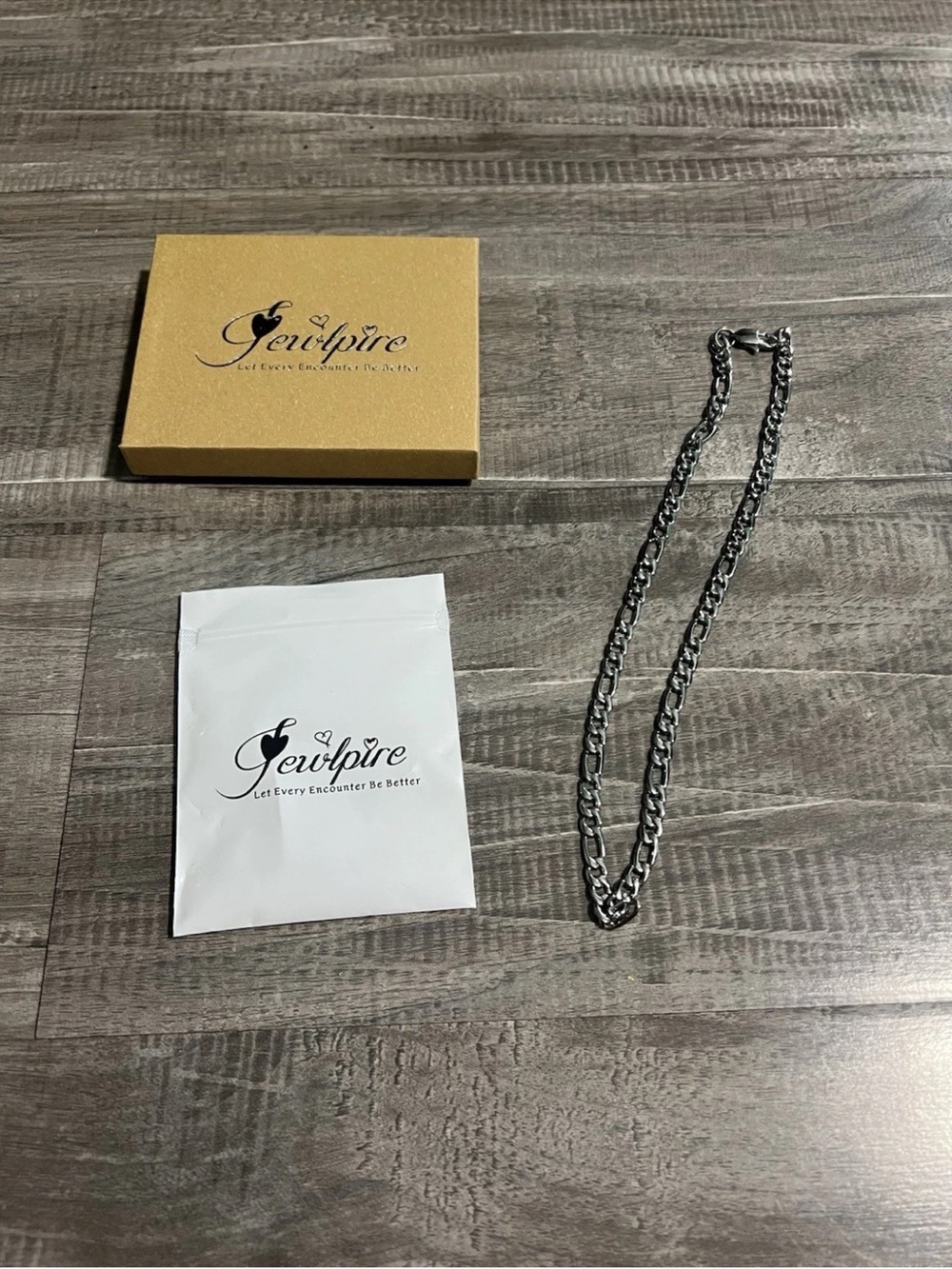 New Jewlpire Silver Chain For Men